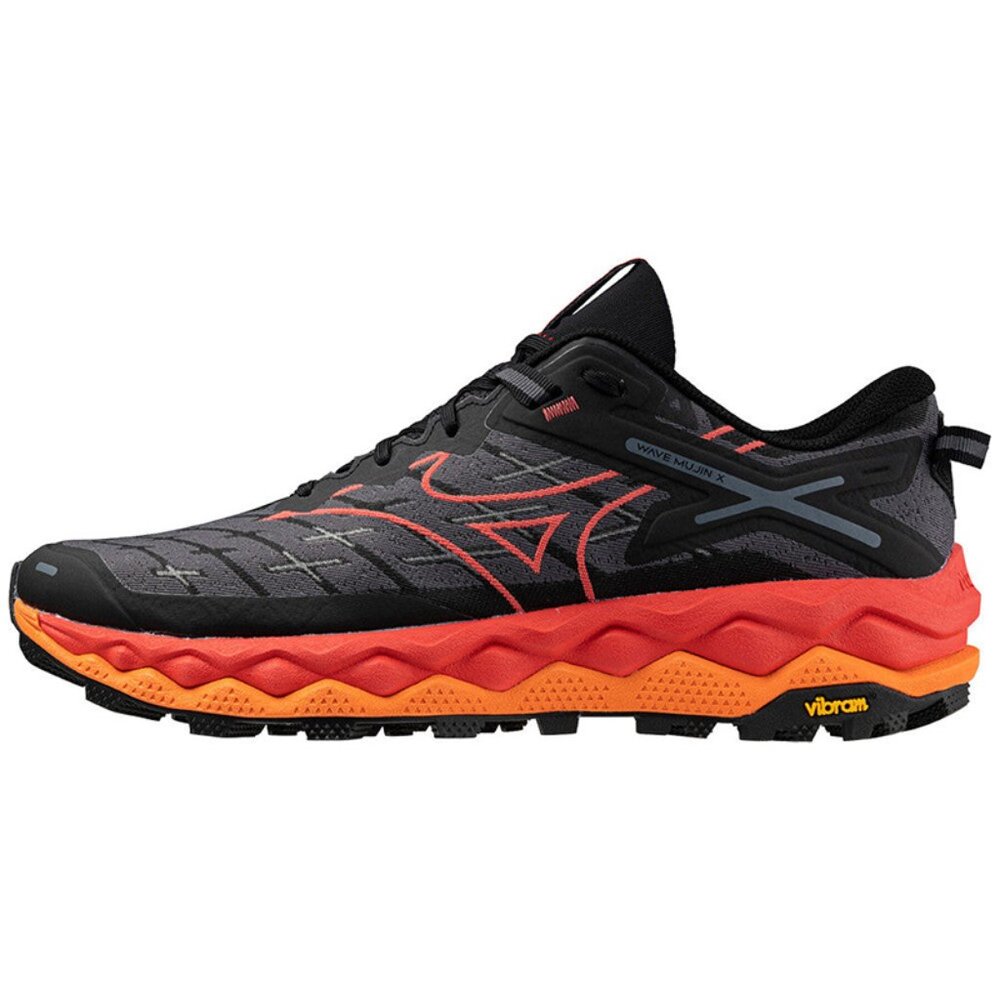 Mizuno Mens Wave Mujin 10 Orange